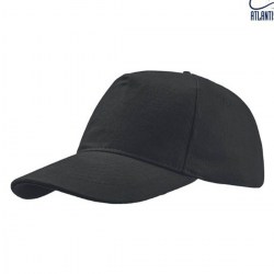 Εξάφυλλο καπέλο βαμβακερό (Atl Liberty Six Buckle) μαύρο